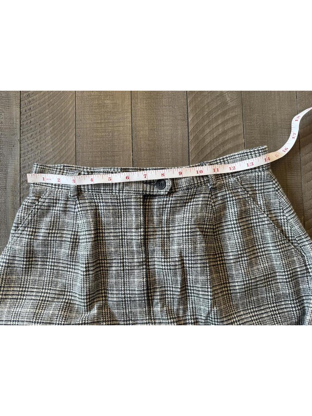Vintage Pendleton 100% virgin wool pencil skirt plaid preppy - Picture 5 of 7